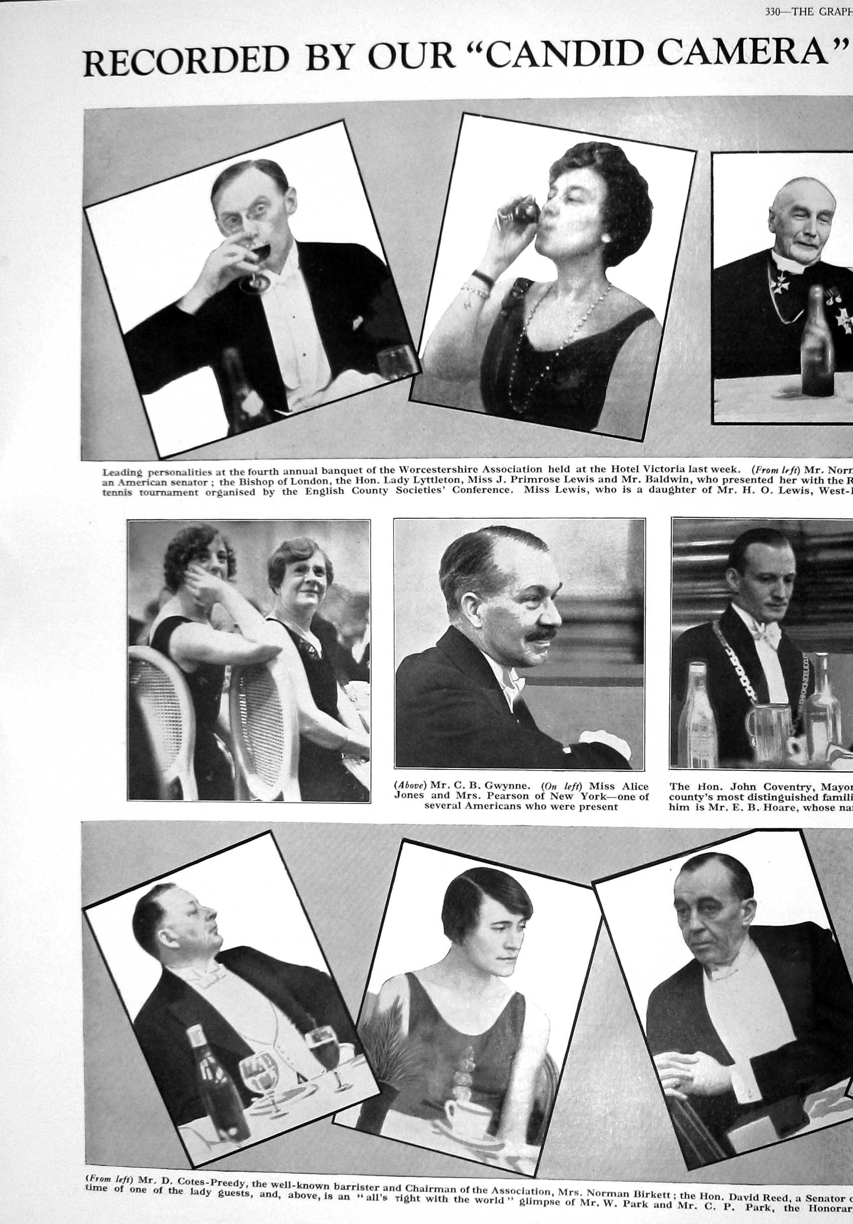 Old 1930 Cotes-Preedy Birkett Park Gwynne Lewis Birkett Worcestershir 20th