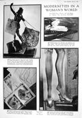 Old 1930 Women Bags Gloves Bejewelled Stockings Buckles Earings Briti 20th