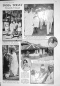 Old 1930 Mahatma Gandhi India Nationalist Slade Gupta Sabarmati Franc 20th