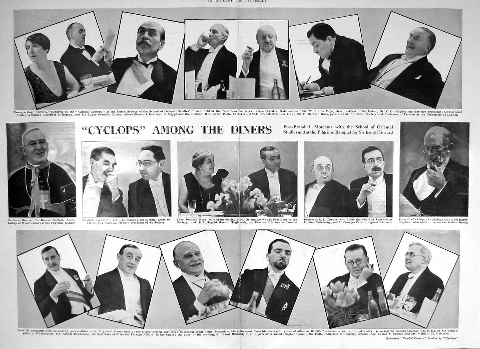 Old 1930 Theatre Bankhead Stanhope Osborne Cumming Ross Pilgrims Howa 20th