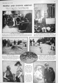 Old 1930 King Alfonso Spain Pope Pius General Primo Lord Irwin Patel 20th