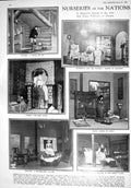 Old 1930 Nursery Lapland Nanny Turkey Japan Holland Hungary Motor Car 20th