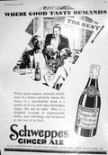 Antique Old Print 1930 Schweppes Ginger Ale Pepsodent Woodrow Luvisca Shirts