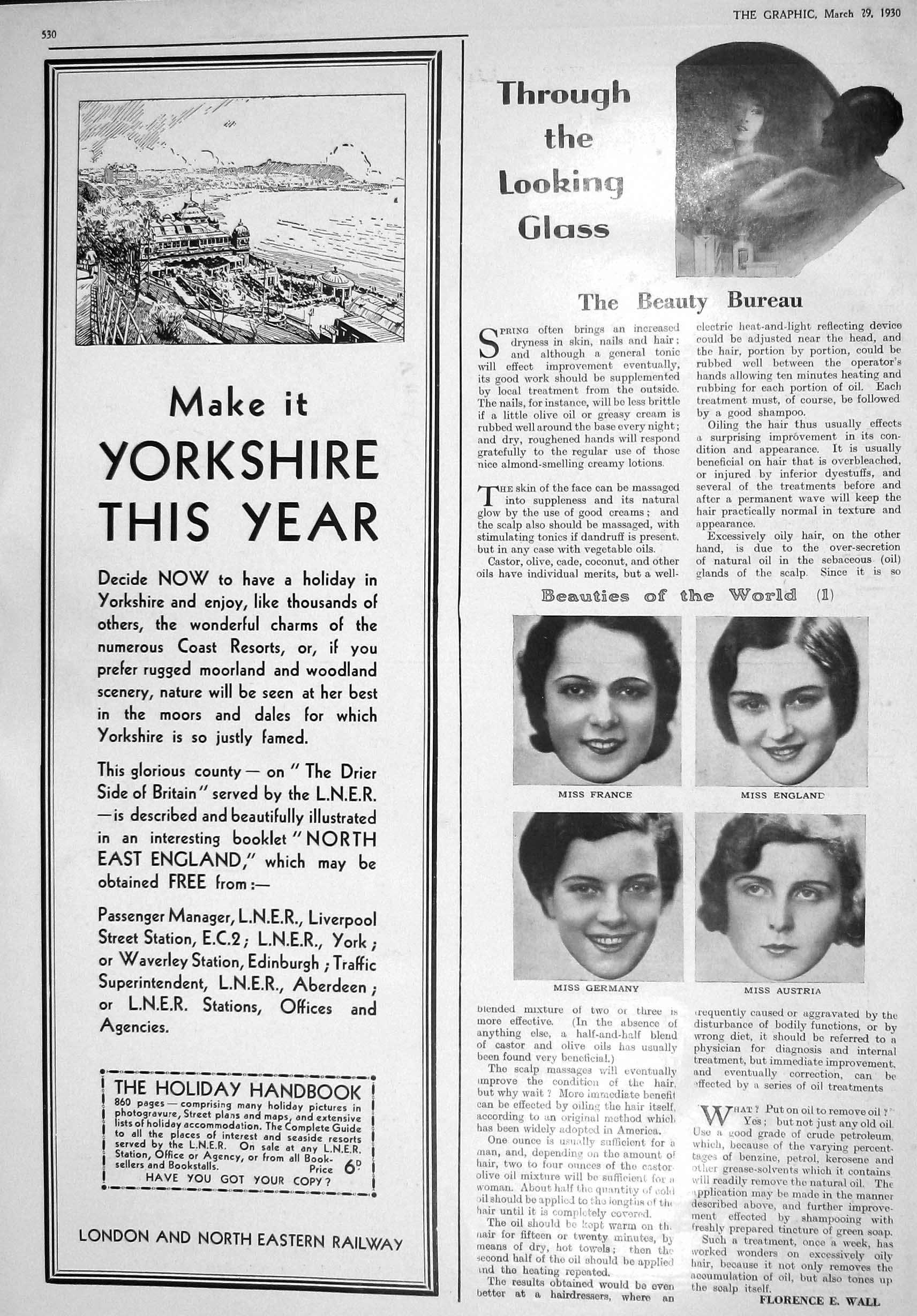 Old 1930 Miss France England Germany Austria Railway Player'S Castell 20th