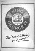 Old 1930 Master'S Choice King George Scotch Whisky Peter Robinson Chi 20th