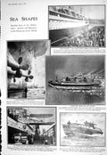 Old 1930 Ocean Liner Ship Rangitata Majestic Chichester Fast Lady Boa 20th