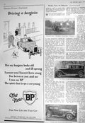 Old 1930 British Petroleum Oil Crossley Hillman Hudson Roadster Castr 20th