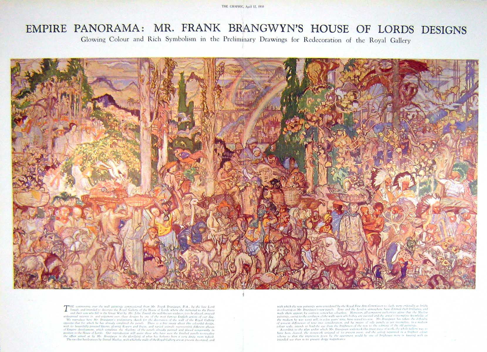 Old 1930 Lady Art Domergue Frank Gwyn House Lords Gallery Edwardians 0 20th