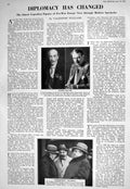 Antique Print 1930 Lord Carnock HarNicolson Tardieu Briand Winston Churchil