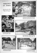 Old 1930 Violence India Gandhi Police Calcutta Bullock Carts Macdonal 20th