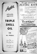 Old 1930 Grant'S Scotch Whiky Austin Triple Shell Oil Everest Clothin 20th