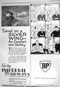 Old 1930 Imperial Railways British Air Line British Petroleum Swan Pe 20th