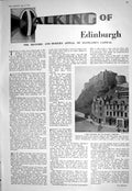 Old 1930 Edinburgh Castle Scotland University College Hospital Kitche 20th