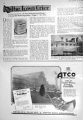 Old 1930 Atco British Mower Austin Reed Regent Street Railway Lewin C 20th