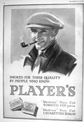 Old 1930 Players Medium Navy Cut Cigarettes Standard Motor Car Debenh 20th