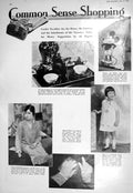 Old 1930 Shopping Tea Set Dressing Gown Mickey Mouse King George Scot 20th