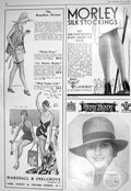 Old 1930 Morley Stockings Marshall Snelgrove Henry Heath Debenham Gas 20th