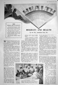 Old 1930 Nurses University College Hospital Dummy Bedroom Furniture B 20th