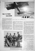 Old 1930 Aeroplane Prince Wales Haldon Moor Torquay Norman Muntz Barn 20th