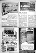 Old 1930 Harrogate Hotel Majestic Debenham Freebody Railway England S 20th