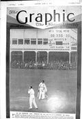 Old 1930 Cricket Sport Nottingham Australia England Hornibrook Duckwo 20th