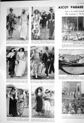 Old 1930 Ascot Parade Fashion Horse Racing Pvry Bevan Edwards Holmden 20th