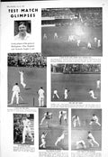 Old 1930 Cricket England Australia Hobbs Hammond Woolley Sutcliffe Ho 20th