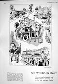 Old 1930 Car Transport India Motoring Niagara Falls English Tourists 20th