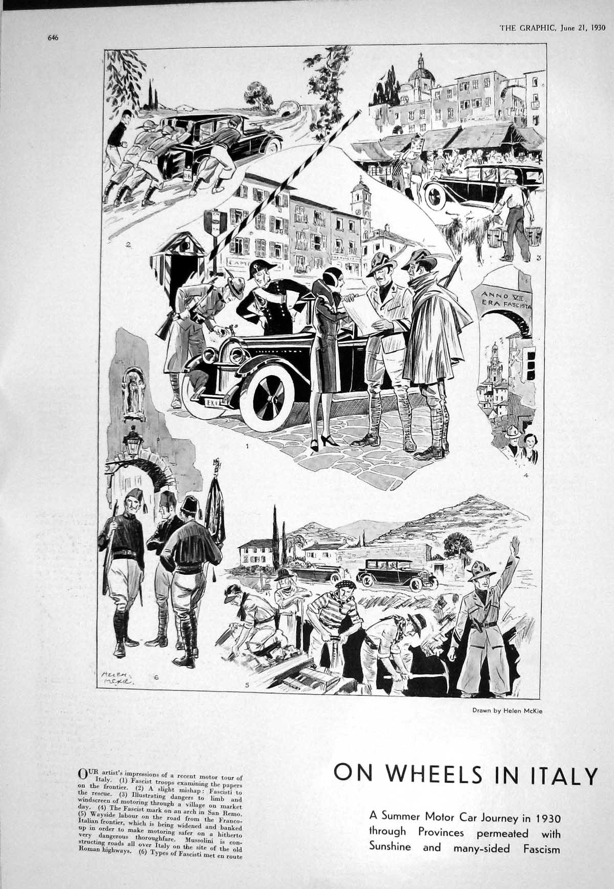 Old 1930 Car Transport India Motoring Niagara Falls English Tourists 20th