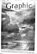 Old 1930 Air Land Water England Cloud Map Aeroplane Scotland Firth Fo 20th