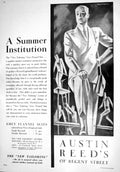 Antique Print 1930 Austin Reed'S Tailoring De Reszke Non-Coupon Cigarettes 20th