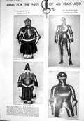 Old 1930 Sotheby'S Blue Steel Augsburg Papal Guard India Rubber Tyre 20th