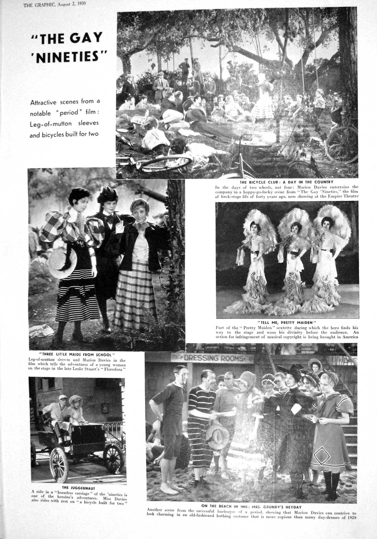 Old 1930 Bicycle Club Pretty Maiden Theatre Beach Grundy Commons Reyn 20th