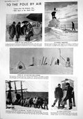 Old 1930 Antarctic Observatory South Pole Byrd Ship New York Men Dive 20th