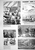 Old 1930 War Ships Benbow Navy Sailors Inflexible Submarine Victory N 20th
