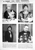 Old 1930 Winston Churchill Baldwin Rathbone Dean Inge Aztec Faces Ony 20th