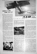 Old 1930 Aeroplane Tegner Pratts Spirit Hanstock Barnard Puss Moth Ha 20th
