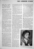 Old Print 1930 Portrait Sir John Martin Harvey Theatre Etching Will Dyson 20th