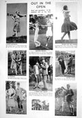 Old 1930 Golf Doran Coats Tennis Mytton Home Kent Ellis Polo Germany 20th