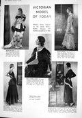 Antique Print 1930 Ladies Fashion Tunics Velvet Brocades Olympia Motor Cars