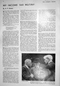 Old 1930 10 Downing Street Hertzog Snowden Lawrence Herbert Airship L 20th