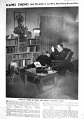 Old 1930 Advertising Electric Fire Typewriter Cigars Furniture Photog 20th