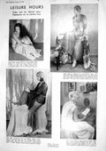 Old 1930 Studio Suits Fashion Nightgowns Aeroplane Gipsy Moth Seaplan 20th