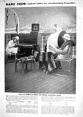 Old 1930 Advertising Competition Ship Deck State Express Cigarettes A 20th