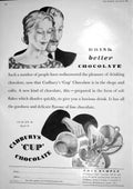 Old 1930 Cadbury'S Cup Chocolate Bournville Ciro Pearls Jewellery Lon 20th