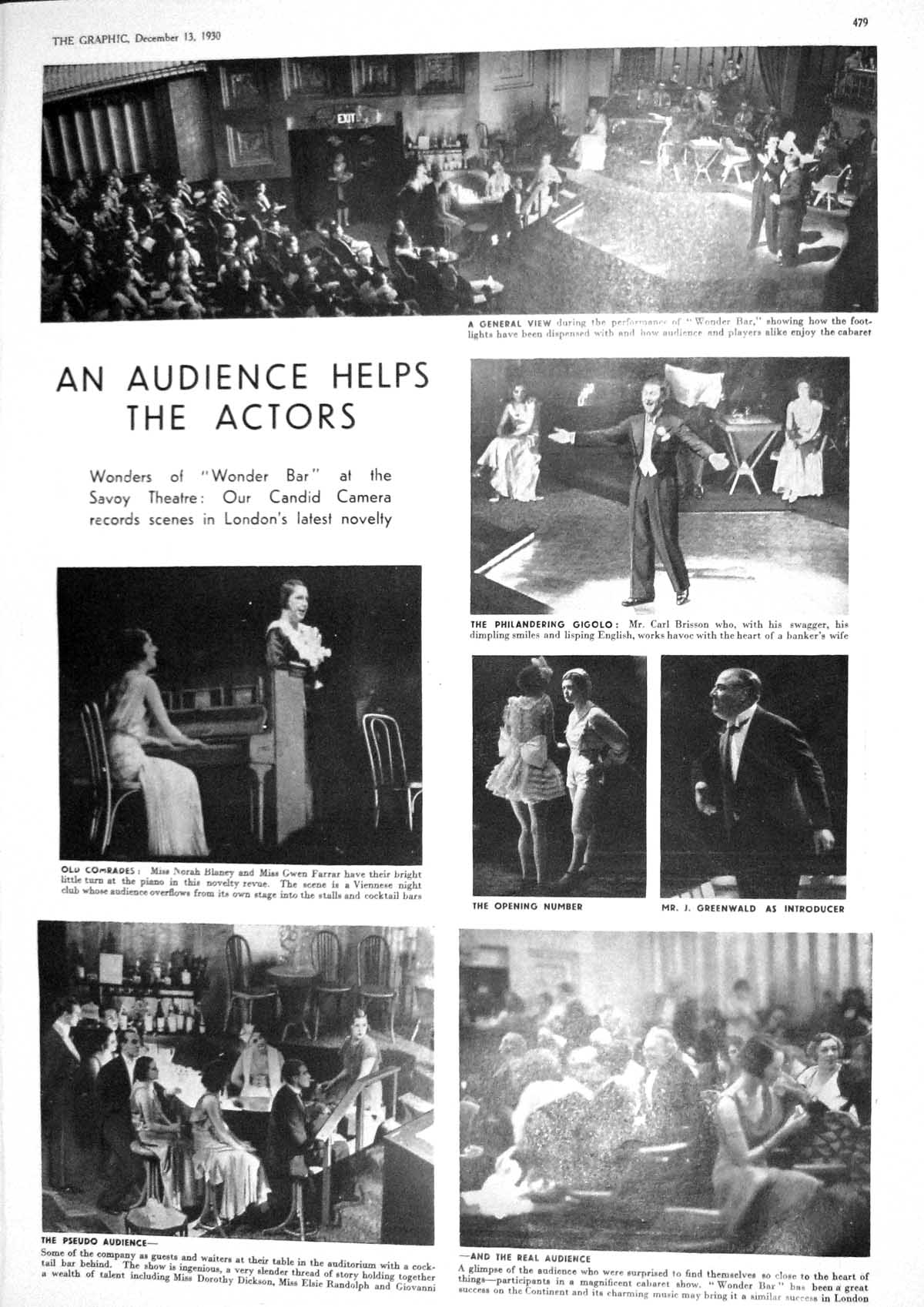 Old 1930 Savoy Theatre Blaney Brisson Greenwald Dickson Giovanni Beha 20th