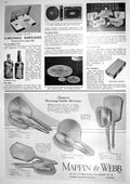 Old 1930 Mappin Web Christmas Presents Haig Whisky State Express Ciga 20th