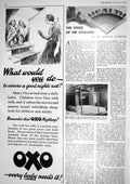 Antique Print 1930 Oxo Drink Advertisement Patient X-Ray Treatment Hospital