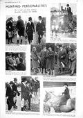 Old 1930 Hunting Belvoir Lloyd Scott Prett Lockett Illingworth Carlis 20th