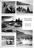 Old 1930 Gallipoli Anzac Cove War Ships Cape Helles Sculpture Kunstle 20th
